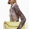 Medium Shiny Bow Bag