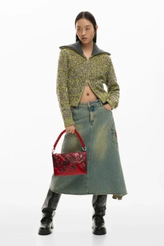 Medium Square Snake Bag