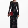 Mesh Combo Dress
