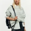 Midi Arty Texture Skirt