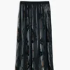 Midi Arty Texture Skirt
