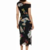 Midi Collage Dress