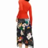 Midi Collage Skirt