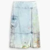 Midi Denim Skirt