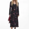 Midi Dress with Checks Midi Dress with Checks