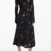 Midi Dress with Checks Midi Dress with Checks