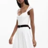 Midi Embroidered Dress