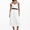 Midi Embroidered Dress