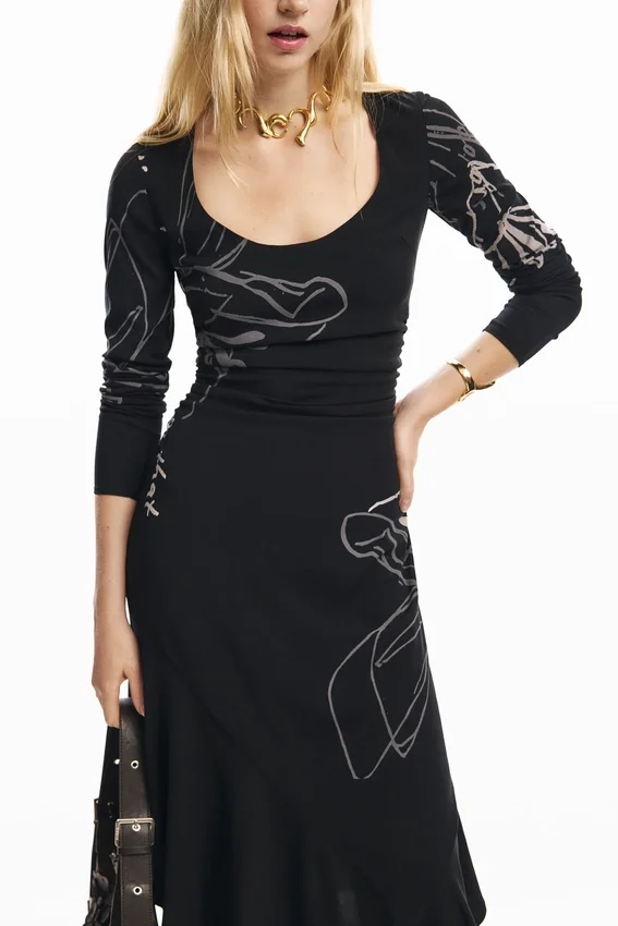 Midi Floral Dress Midi Floral Dress