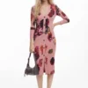 Midi Knit Dress M. Christian Lacroix Midi Knit Dress M. Christian Lacroix