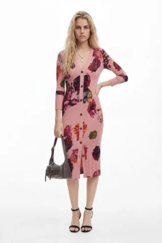 Midi Knit Dress M. Christian Lacroix