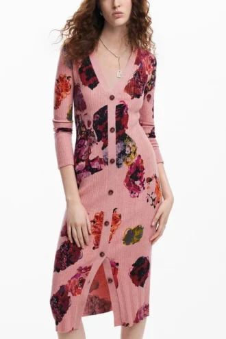 Midi Knit Dress M. Christian Lacroix