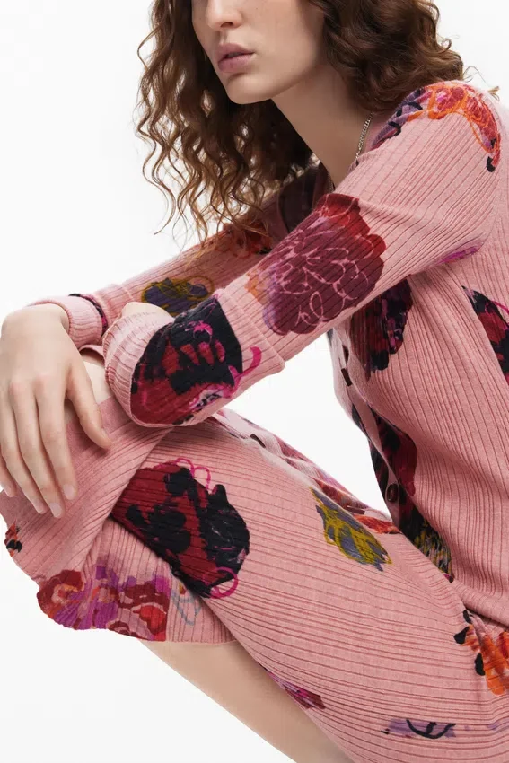 Midi Knit Dress M. Christian Lacroix Midi Knit Dress M. Christian Lacroix