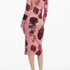 Midi Knit Dress M. Christian Lacroix Midi Knit Dress M. Christian Lacroix