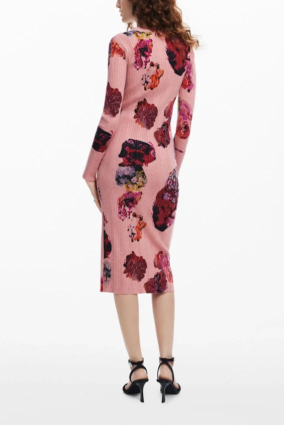 Midi Knit Dress M. Christian Lacroix Midi Knit Dress M. Christian Lacroix