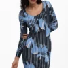 Midi Pleated Dress