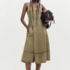 Midi Seams Dress