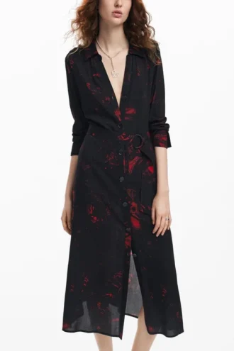 Midi Shirt Dress M. Christian Lacroix