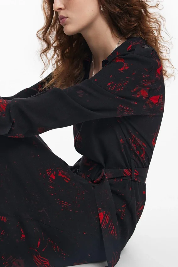 Midi Shirt Dress M. Christian Lacroix Midi Shirt Dress M. Christian Lacroix