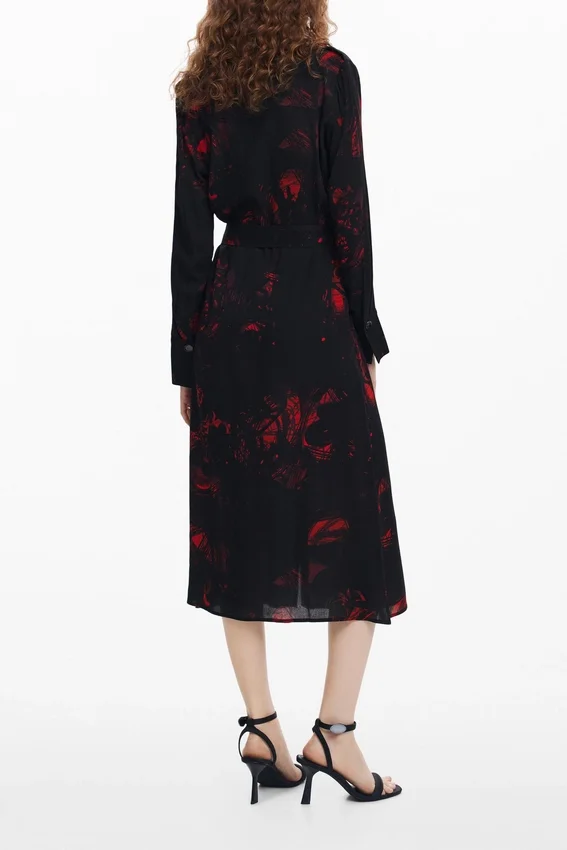 Midi Shirt Dress M. Christian Lacroix Midi Shirt Dress M. Christian Lacroix