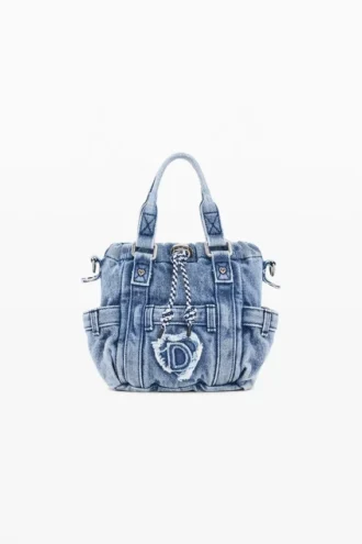 Mini Denim Crossbody Bag
