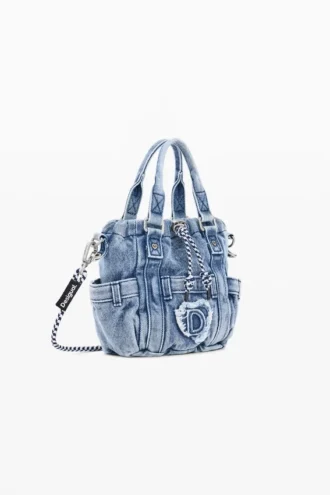 Mini Denim Crossbody Bag