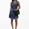 Mini Denim Dress