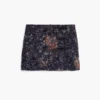 Mini Devore Skirt Mini Devore Skirt