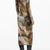 Mock Neck Dress Mock Neck Dress