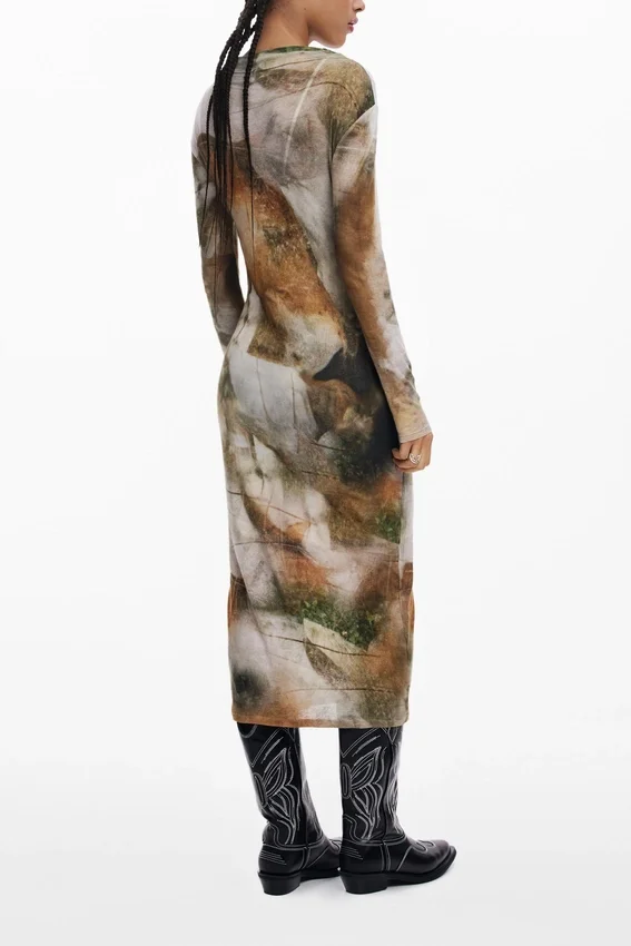 Mock Neck Dress Mock Neck Dress