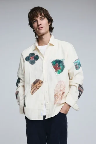 Mosaic Patch Shirt