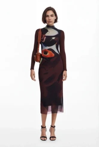 Multi-Position Midi Dress