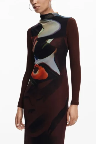 Multi-Position Midi Dress