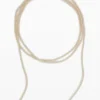 Multi-Position Pendant Shell Gold-Plated Zalio