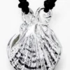 Multi-Position Pendant Silver-Plated Leather Cord Zalio