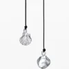 Multi-Position Pendant Silver-Plated Leather Cord Zalio