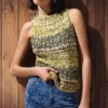 Multicolor Crochet T-Shirt Multicolor Crochet T-Shirt