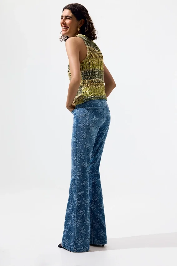 Multicolor Crochet T-Shirt Multicolor Crochet T-Shirt