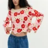 Multicolor Crochet Top