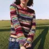 Multicolored Mottled Sweater Multicolored Mottled Sweater
