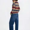 Multicolored Mottled Sweater Multicolored Mottled Sweater