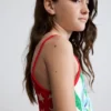 Multicolored Printed Dress