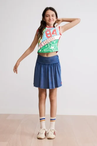 Multicolored Printed T-Shirt