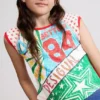 Multicolored Printed T-Shirt