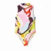 Multicolour Digital Print Body
