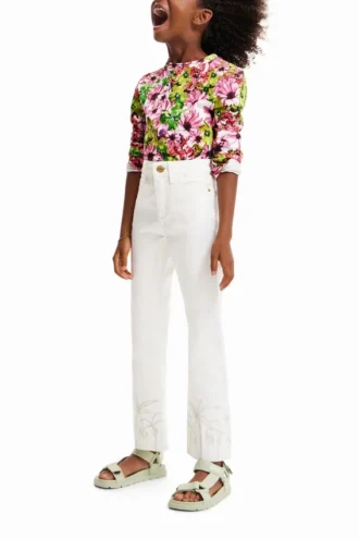 Multicoloured Floral T-Shirt