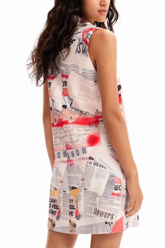 Newspaper Polo Dress Newspaper Polo Dress