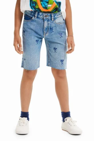 Now Denim Bermuda Shorts