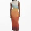 Ombre Tulle Dress
