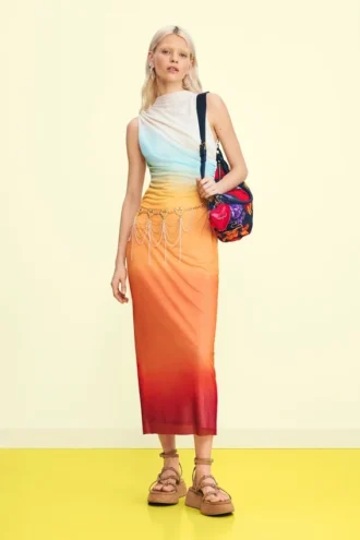 Ombre Tulle Dress